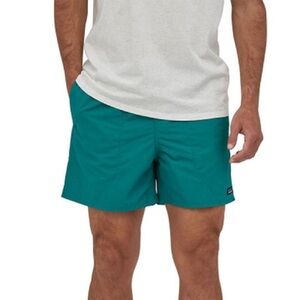 Patagonia Teal Baggies Shorts, Size Medium